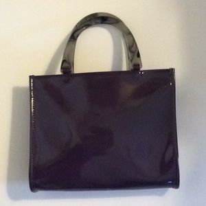 Beautiful Neiman Marcus bag Marble Lucite handles